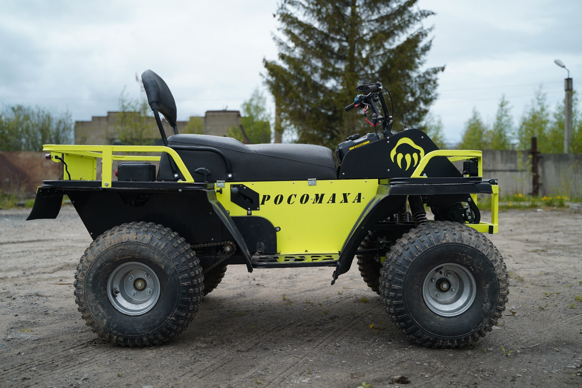 Можно и вдвоем с комфортом и ветерком!