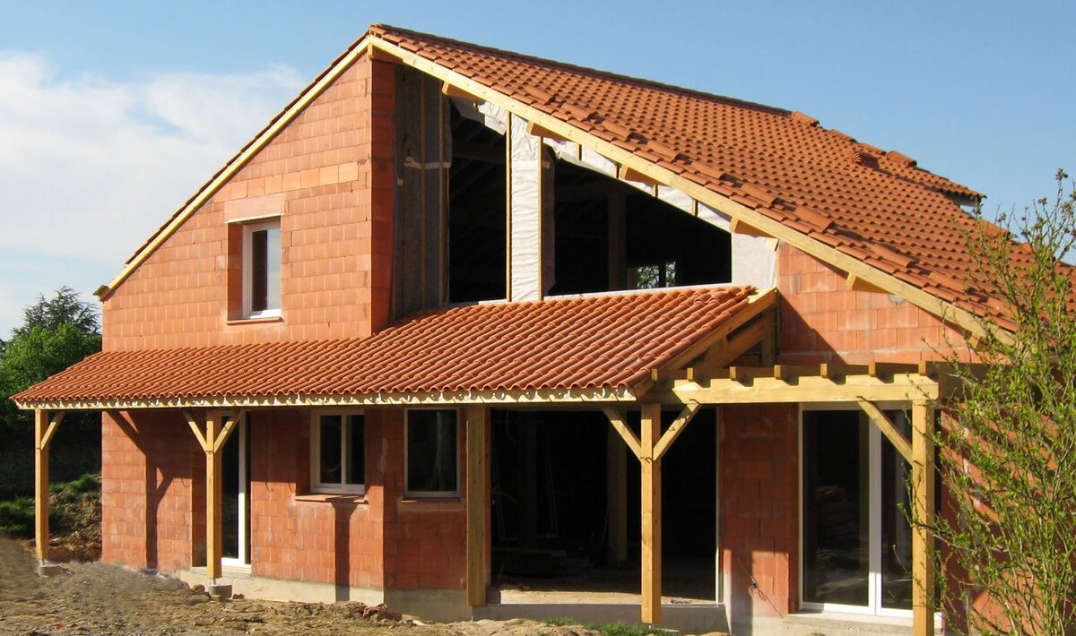 Дом из керамоблока