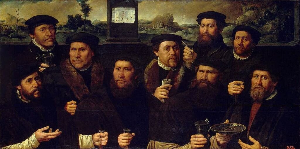 «Групповой портрет корпорации амстердамских стрелков», 1561. Эрмитаж, Санкт-Петербург