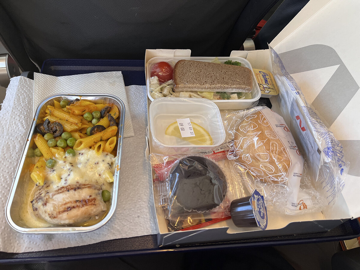 У Nordwind Airlines можно заранее заказать питание на борту