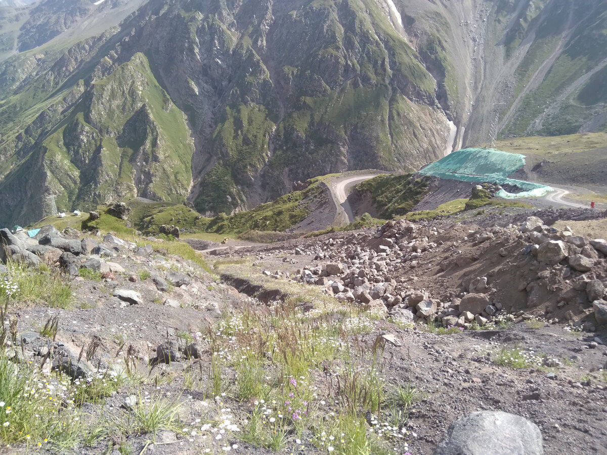 Дорога подъема на Эльбрус по маршруту с Юга