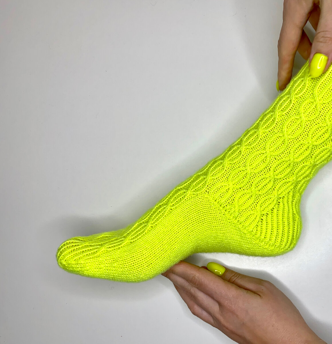 Готовый носочек из Gazzal Happy Feet Uni Colors