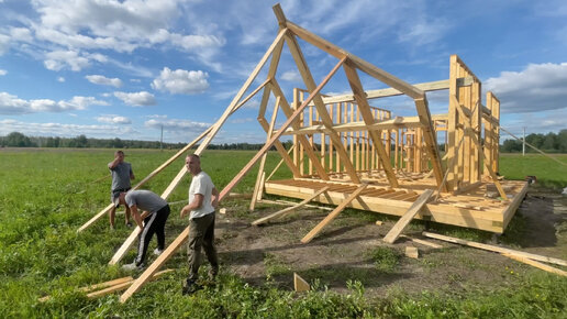 Каркасный дом своими руками пошаговая инструкция строительства