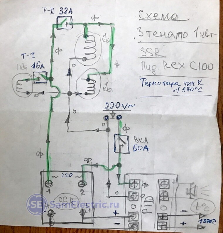 Подключаем ТЭНы к твердотелке. Важные моменты | СамЭлектрик.ру | Дзен