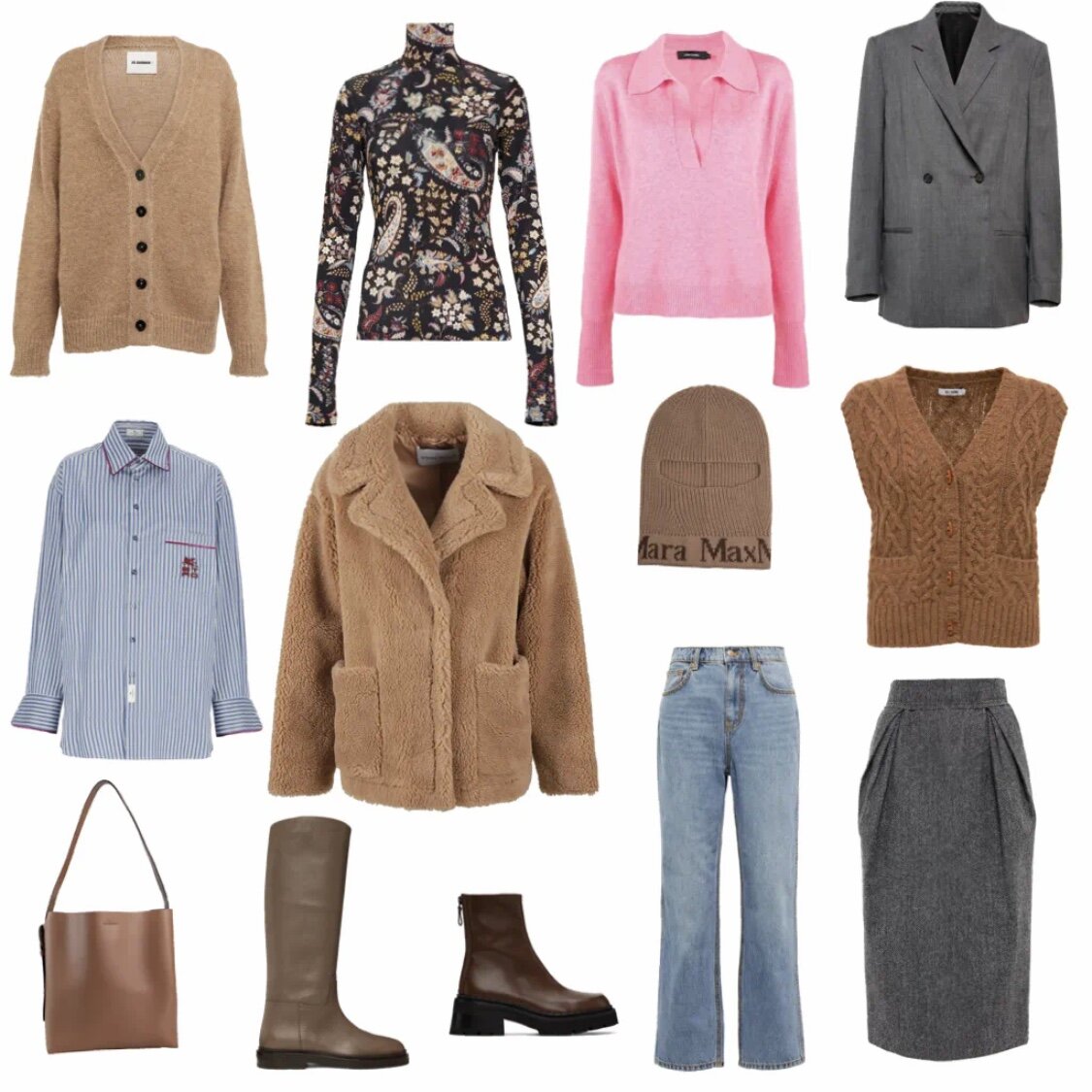 капсула из 13 вещей (бренды указаны в комментариях)