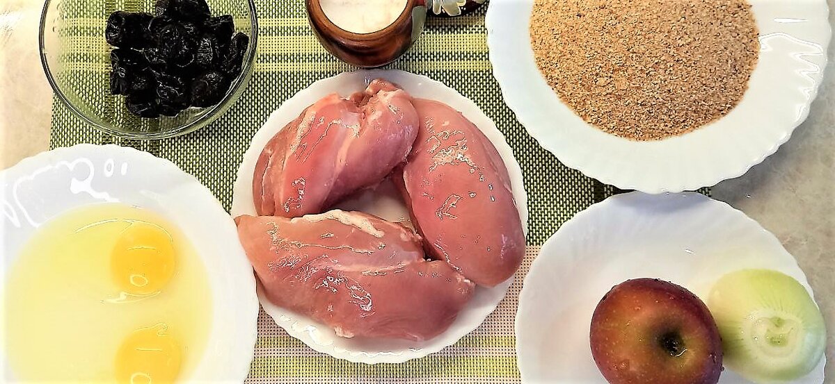 Ингредиенты для приготовления блюда.