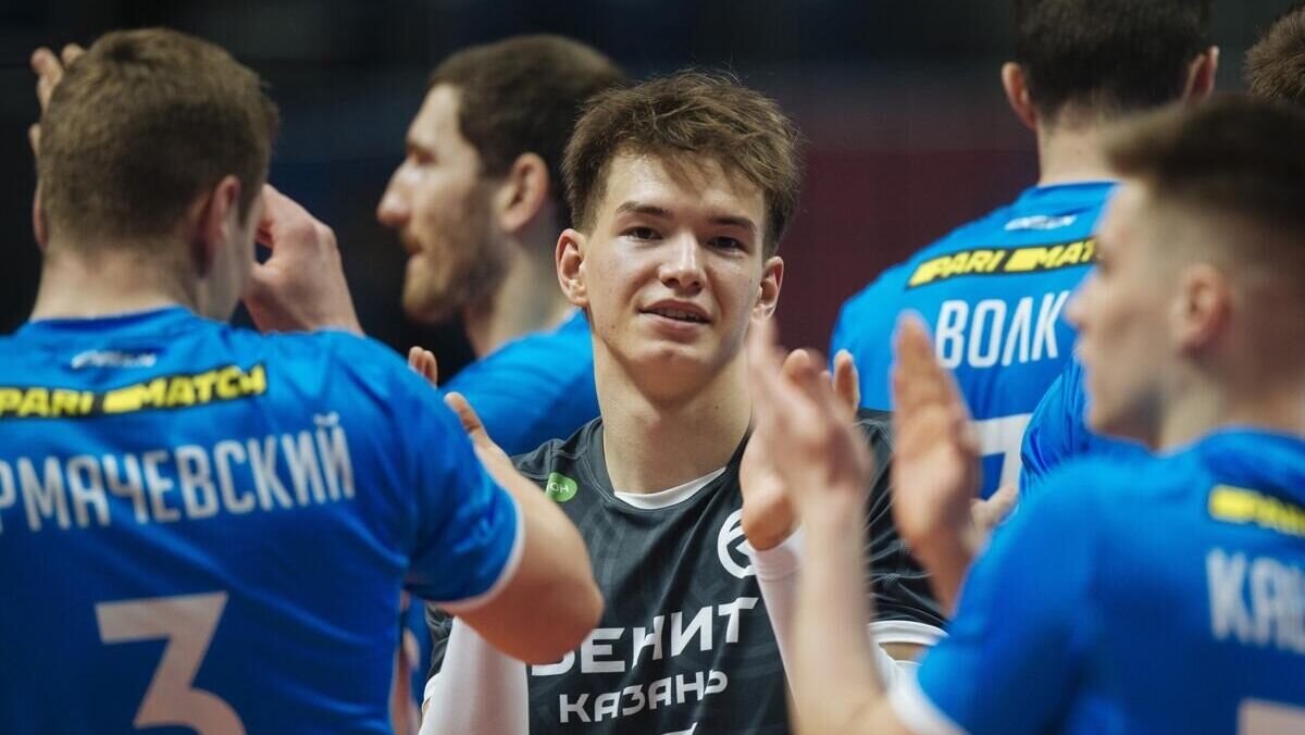    Волейболисты казанского "Зенита"© официальная страница ВК "Зенит-Казань" ВКонтакте