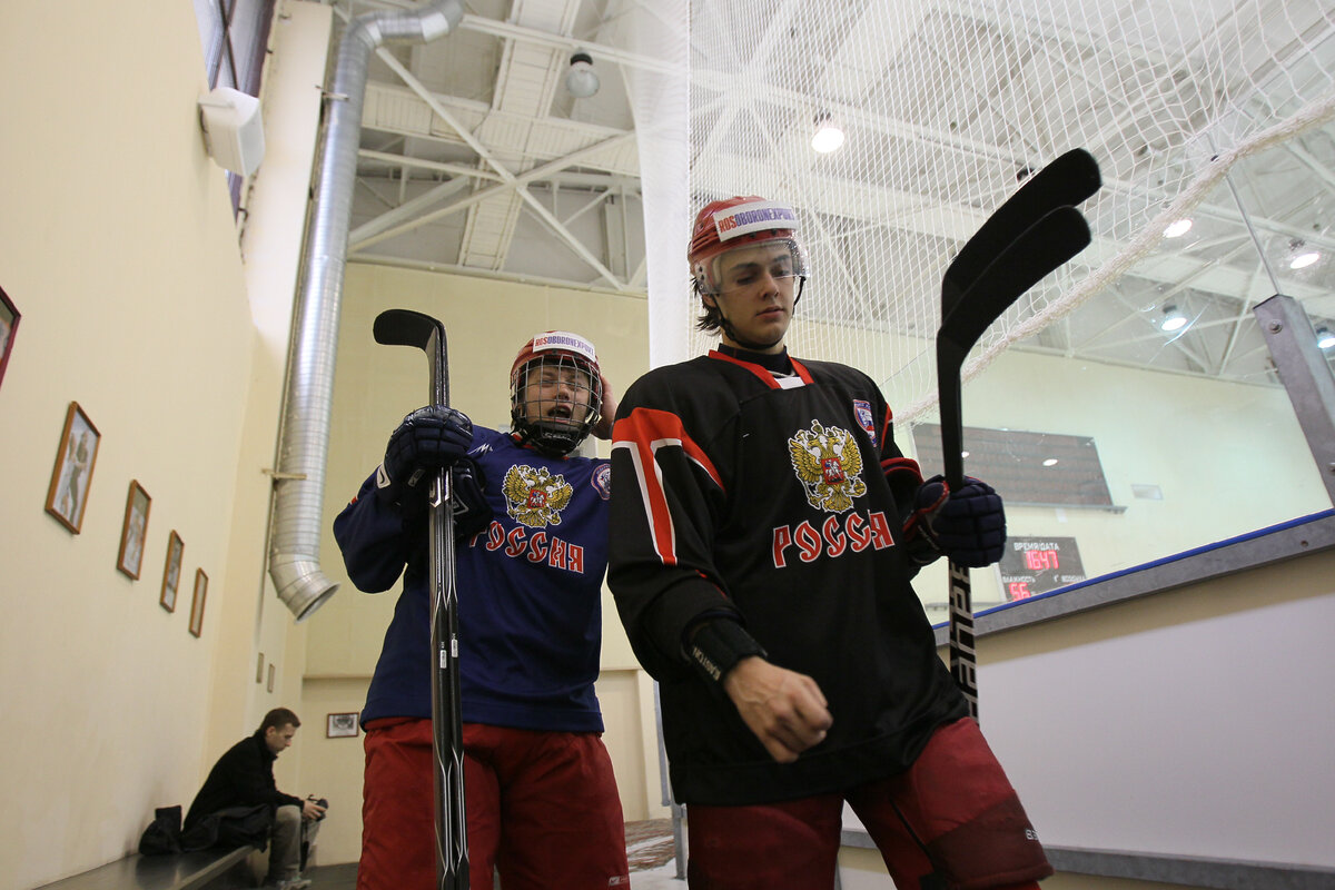 Никита Филатов в сборной России в 2010 году. Фото Александр Федоров, «СЭ» 