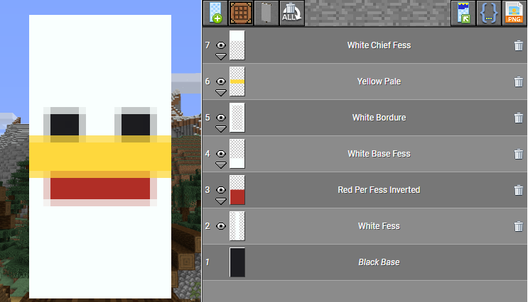 Знамя курицы. 