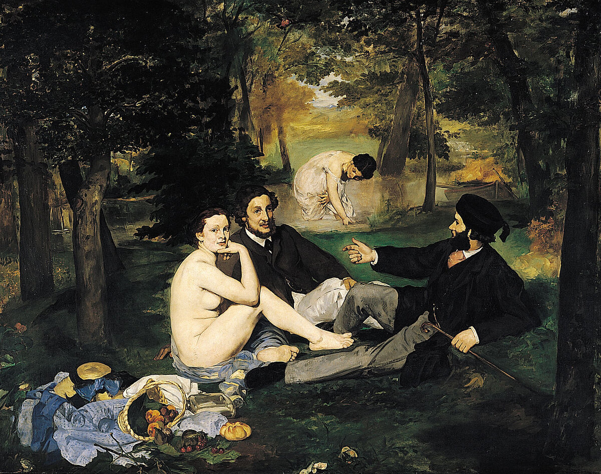 Эдуар Мане. "Завтрак на траве", 1863