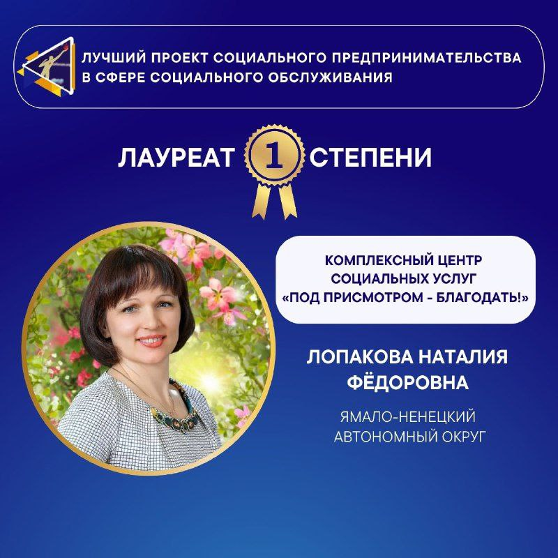    Предприниматели из Ноябрьска победили во всероссийском конкурсе социальных проектов