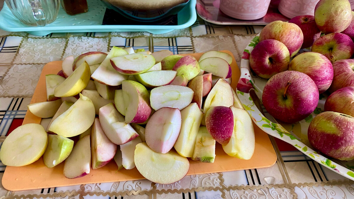 Заготовки из яблок для пирогов