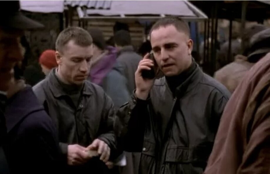 Алексей Севастьянов в фильме "Брат". Кинокомпания СТВ