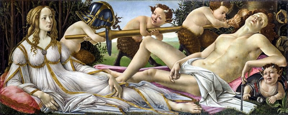 Сандро Боттичелли "Венера и Марс". Источник: https://gallerix.ru/album/Botticelli