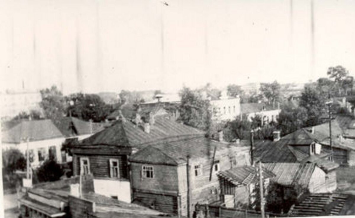 Центр Щёлкова (ныне улица Комарова)
