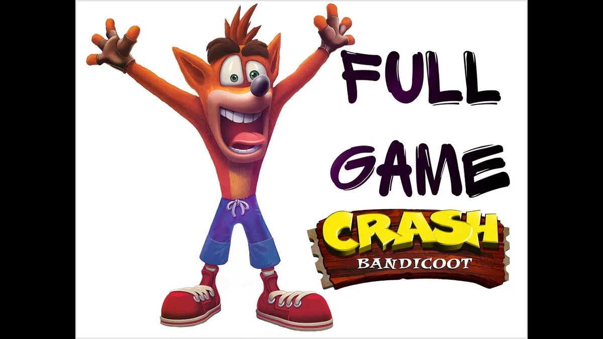 Crash Bandicoot Full game Walkthrough