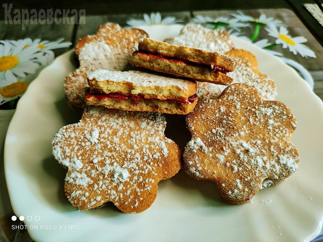 Печенье с джемом Великобритании
