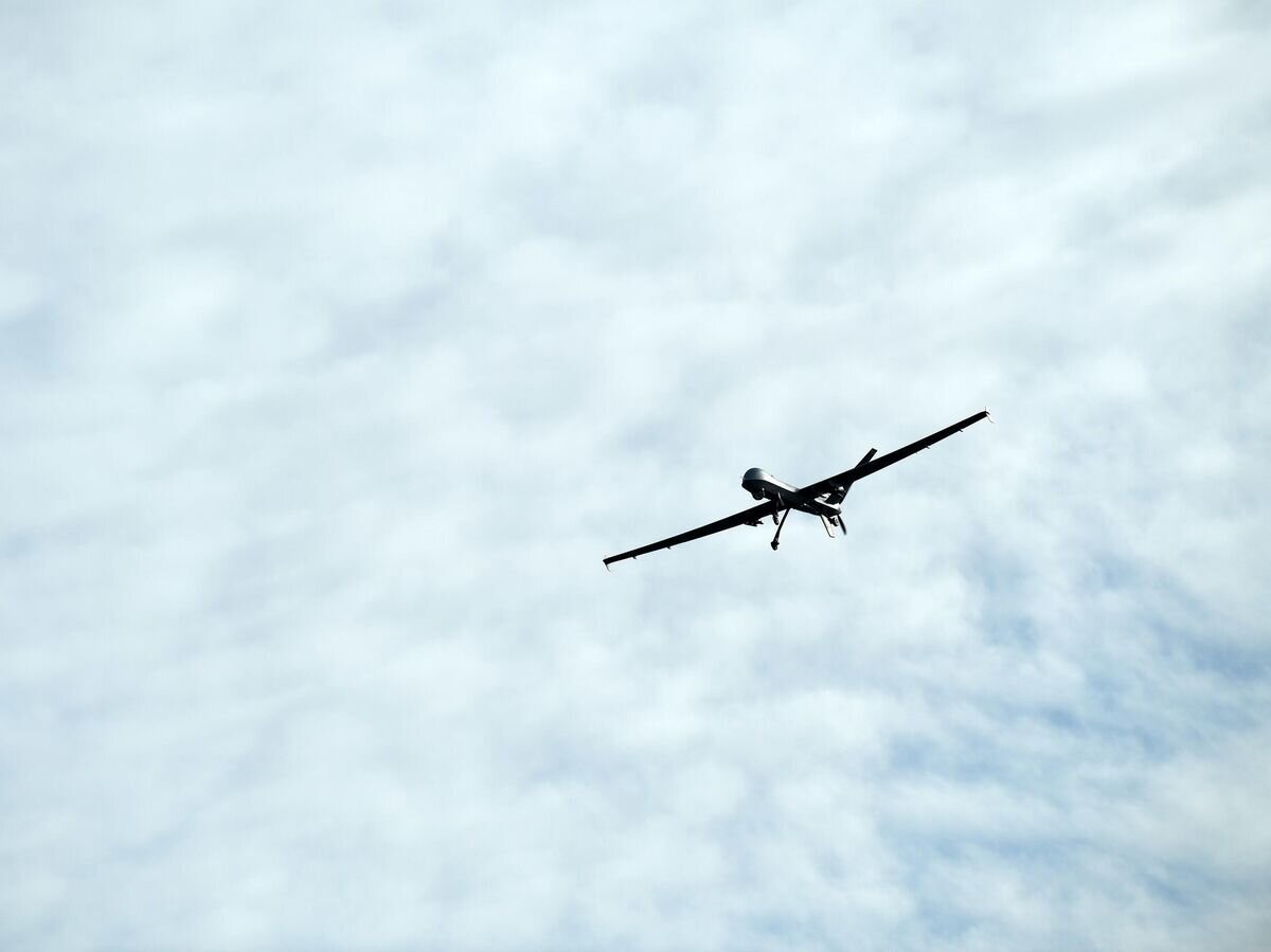    Беспилотный летательный аппарат MQ-9 Reaper армии США© Фото : U.S. Air Force photo by Senior Airman Lauren Silverthorne