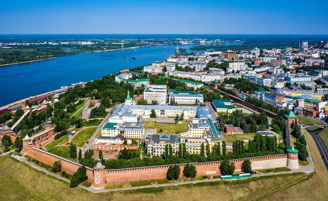 Фото кремля в нижнем новгороде общий вид