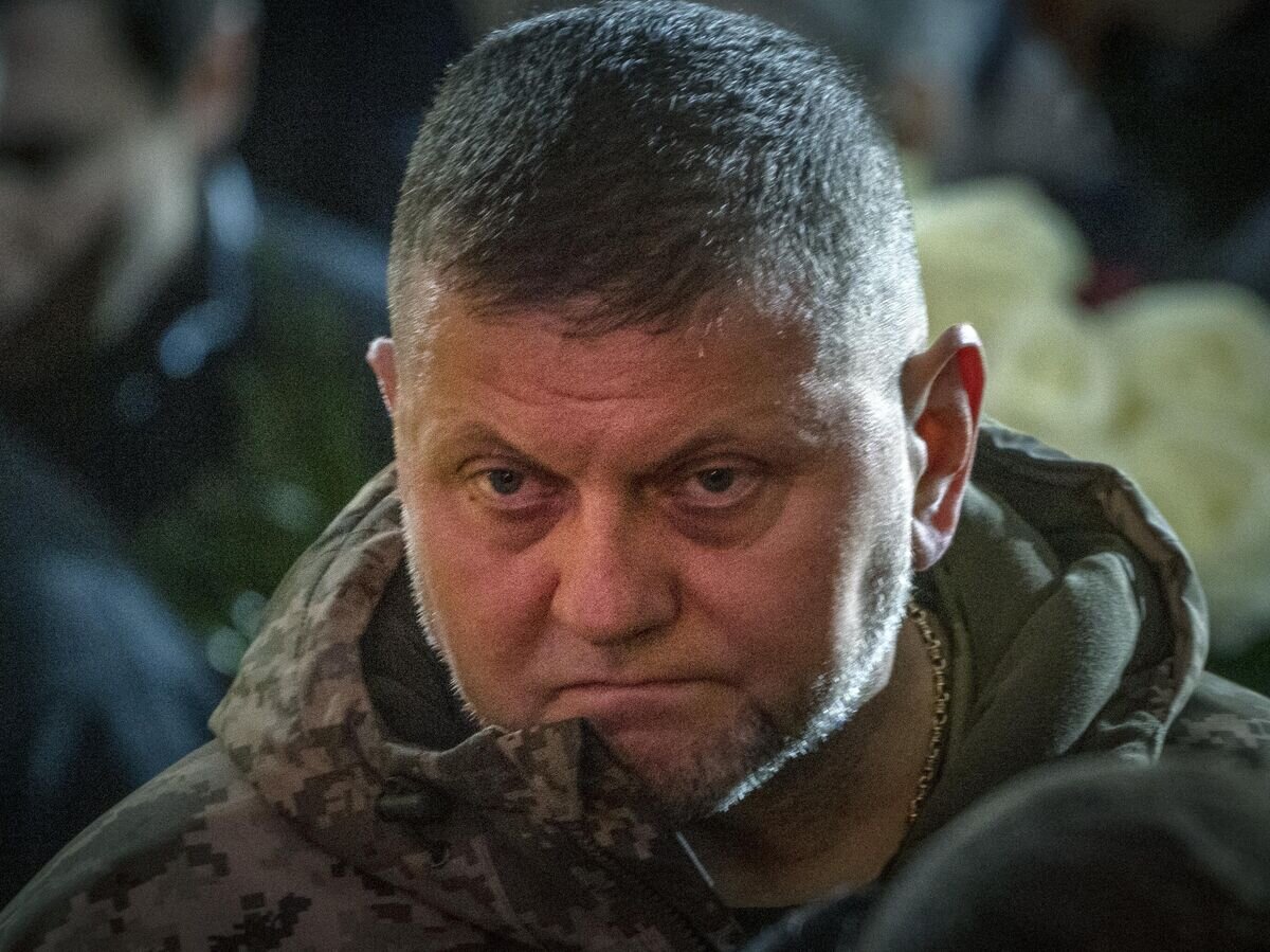    Главнокомандующий Вооруженных Сил Украины Валерий Залужный© AP Photo / Efrem Lukatsky