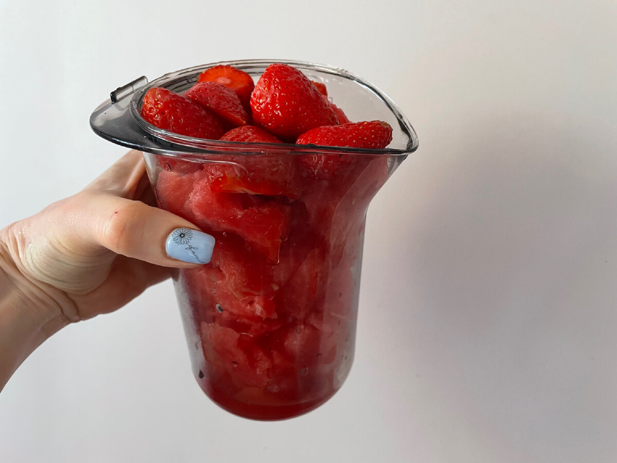 Готовлю арбузный смузи