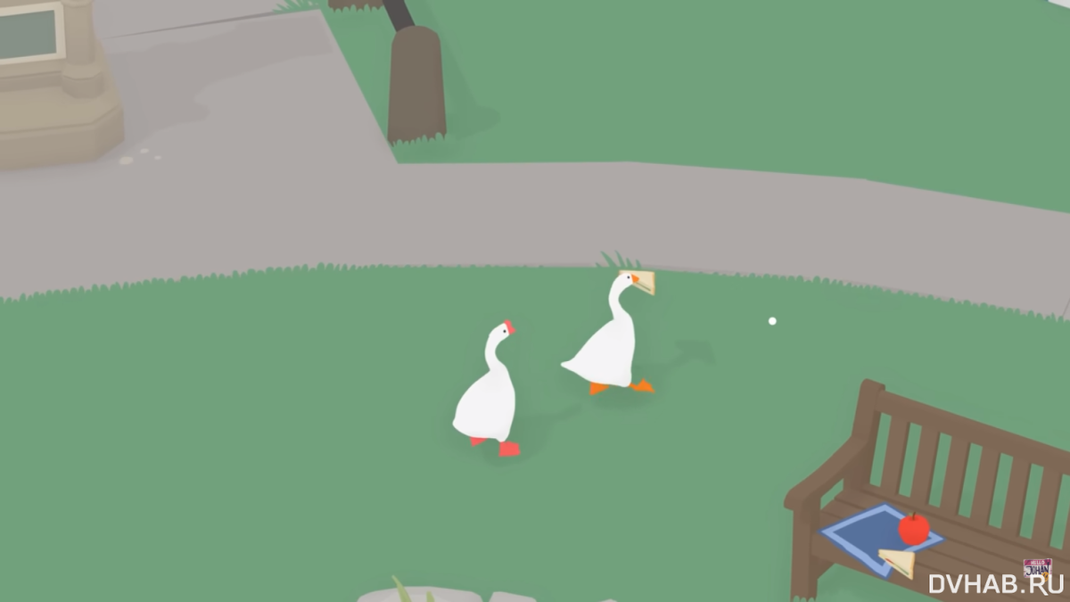    Скриншот игры Untitled Goose Game