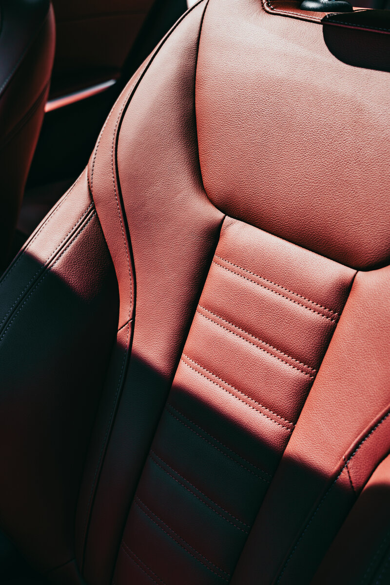 Результат чистки кожи BMW 3 G20