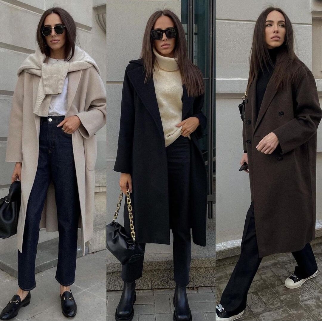 Самые стильные сочетания с пальто: подборка образов и рекомендации, как ...