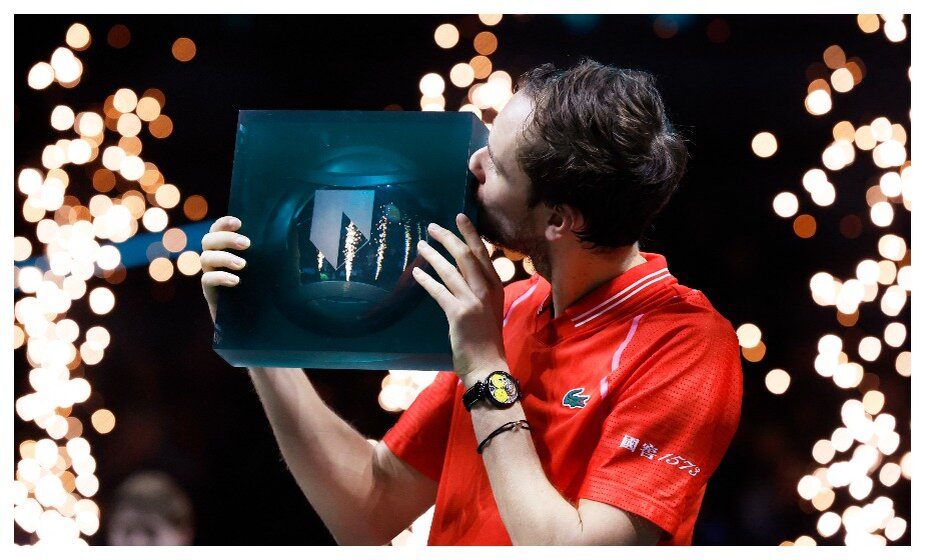    Даниил Медведев завоевал свой 16-й титул. Фото: Reuters