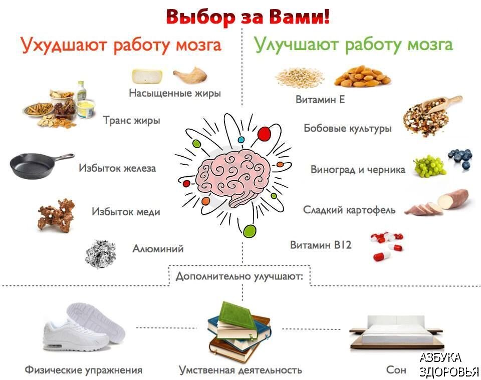 Как же укрепить мозговую активность?