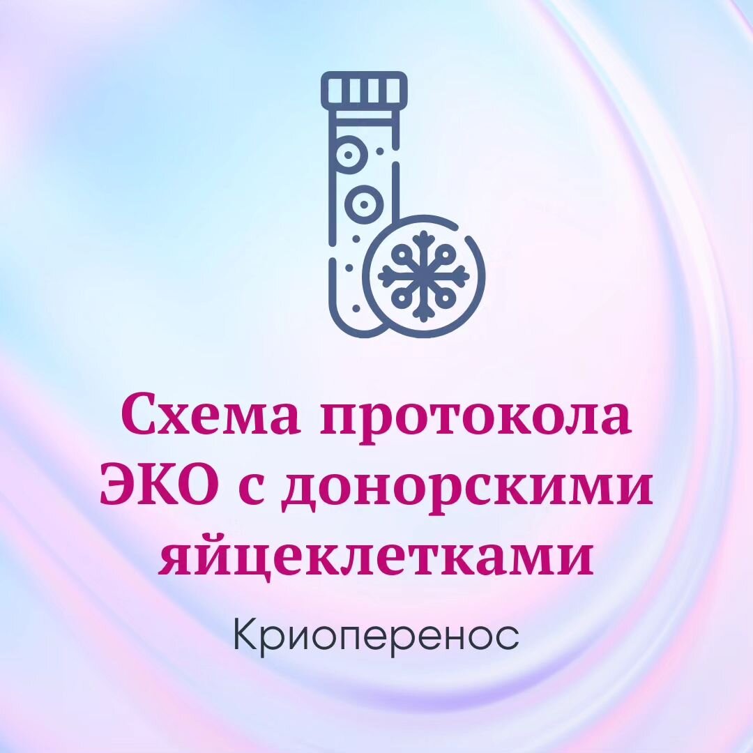 Как проходит ЭКО с замороженными донорскими ооцитами? 