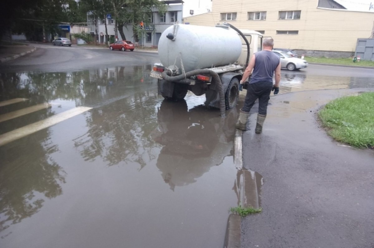    15 тысяч кубометров воды откачали в Нижнем Новгороде за сутки