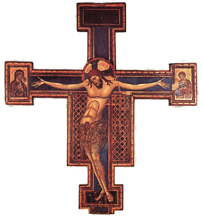 Джунта Пизано "Распятие", 1250 г.