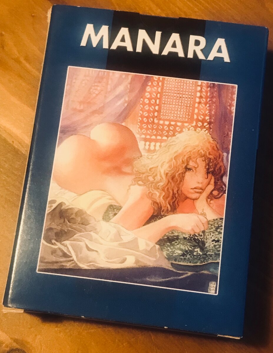 Приветствуем любимую модель Мило Манара - Гулливеру, встречающуюся во многих его альбомах ;)