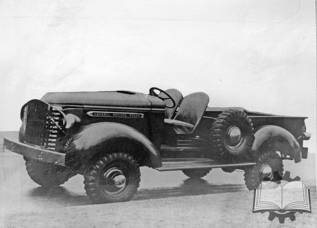 GMC ACK-101, прямой прародитель ГАЗ-61-416