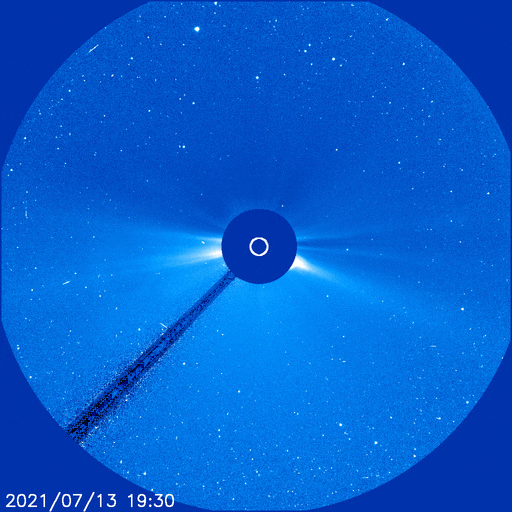 Корональный выброс 15 июля 2021 