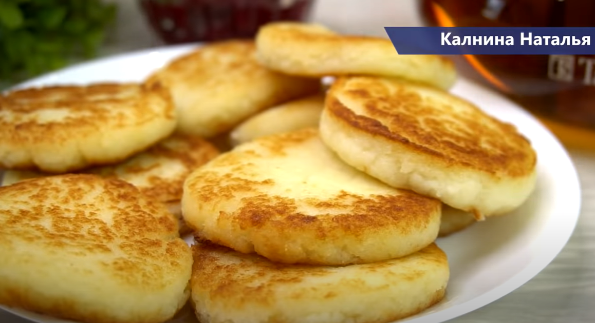 Калнина пирожки. Манники из манной каши. Манники жареные