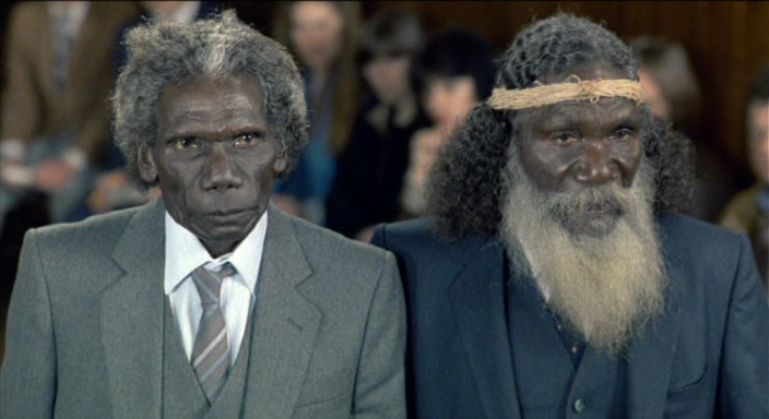 Кадр из фильма "Там, где мечтают зеленые муравьи" взят для ллюстрации из Яндекс Картинки.