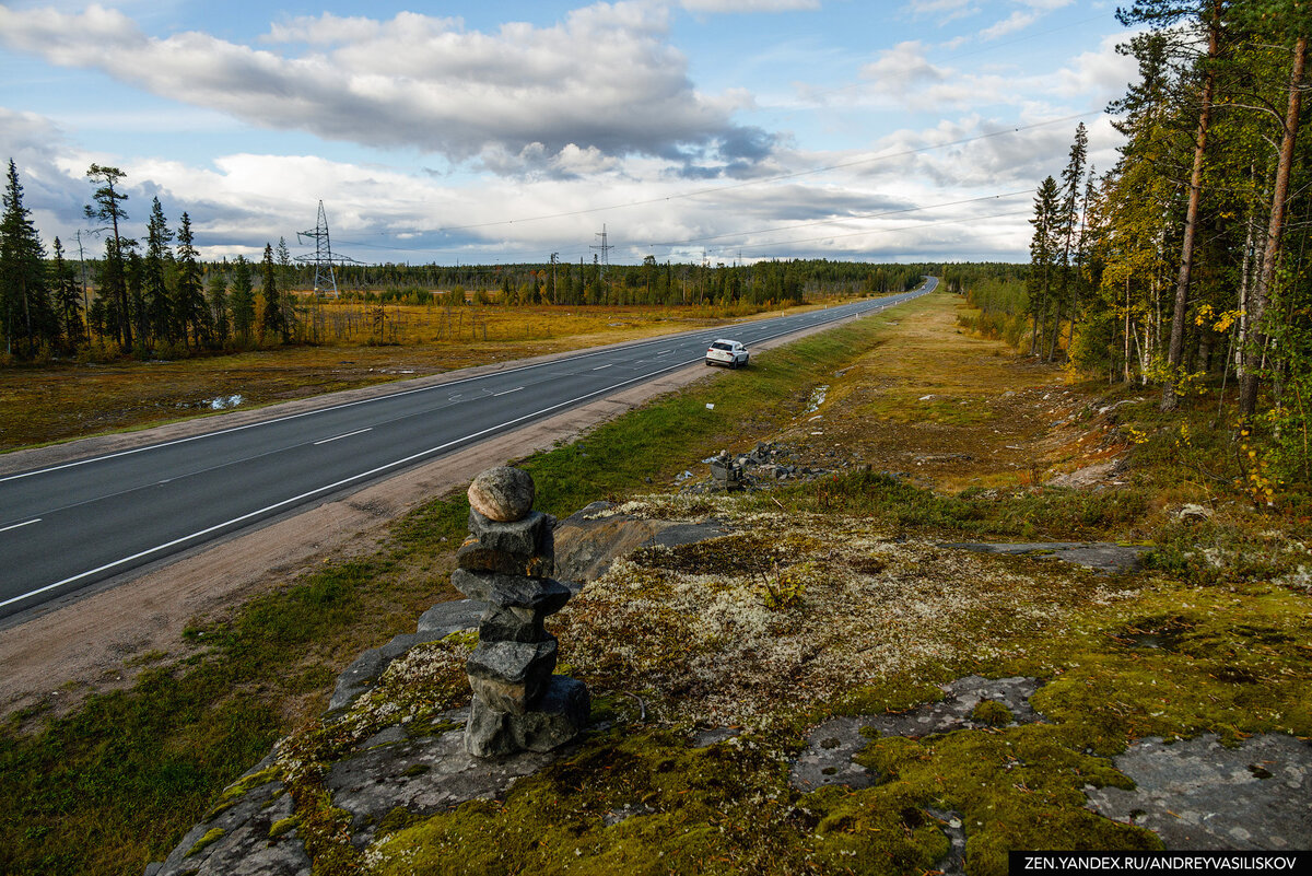 трасса "Кола" в Северной Карелии