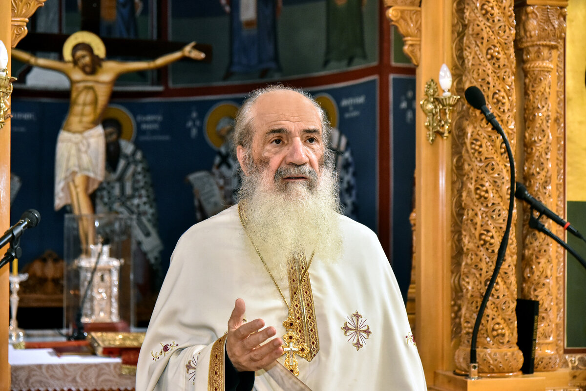 Архимандрит Епифаний Хаджиянгу, автор Толкования Символа веры и Толкования на Нагорную проповедь. Флорина, Греция, 2021