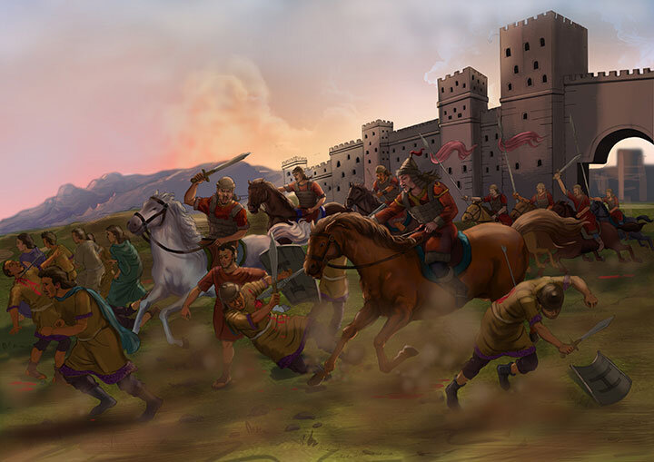 Гунны в китае. Атилла сражение Римская Империя. Осада Багдада. Завоевание Багдада монголами.