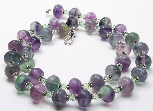 Бусы Флюорит