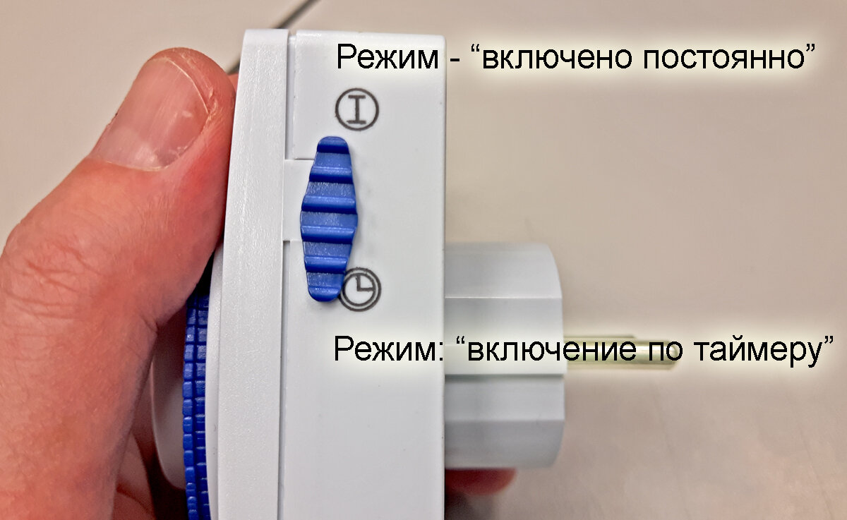 Таймер механический 60 мин, поворотного типа, звуковой сигнал звонка, белый