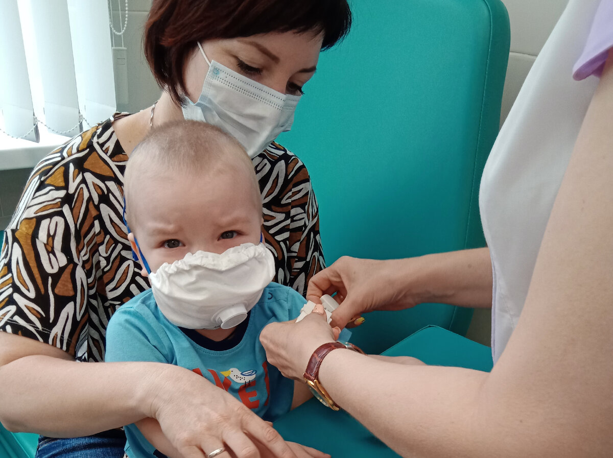 Никита в больнице