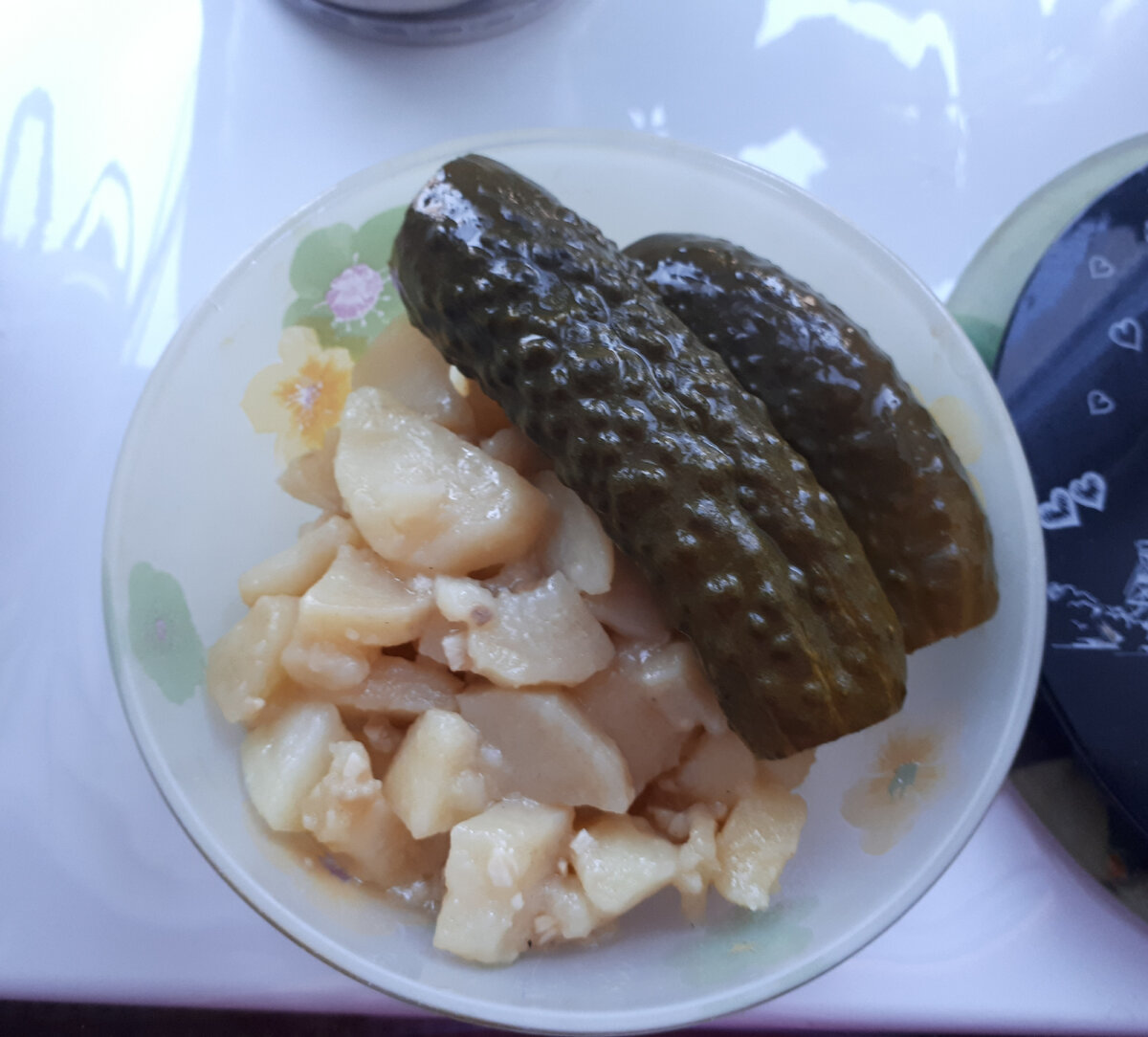 Картошка с чесночком