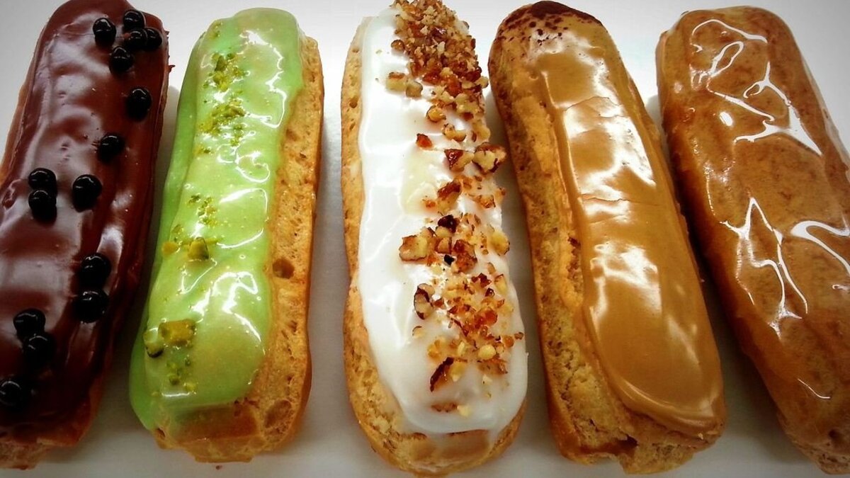 Эклеры. Источник: mykaleidoscope.ru