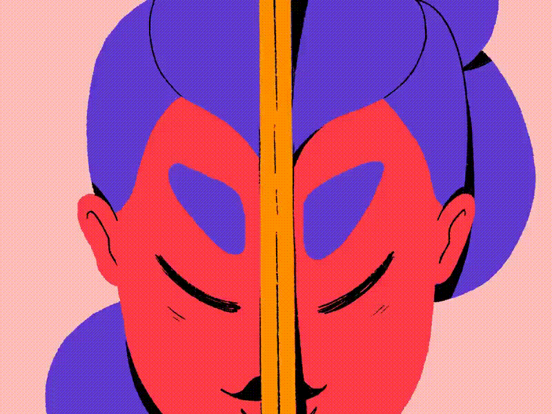 Ещё один пример анимации в Procreate от автора Danni Fisher-Shin