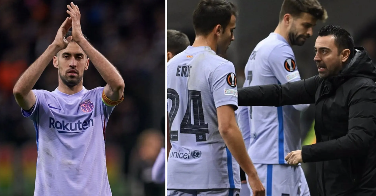 Серхио Бускетс и Хави Эрнандес