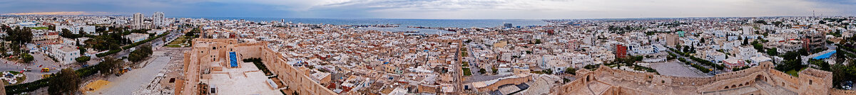 Тунис. Панорама «Сус. Вид с маяка»