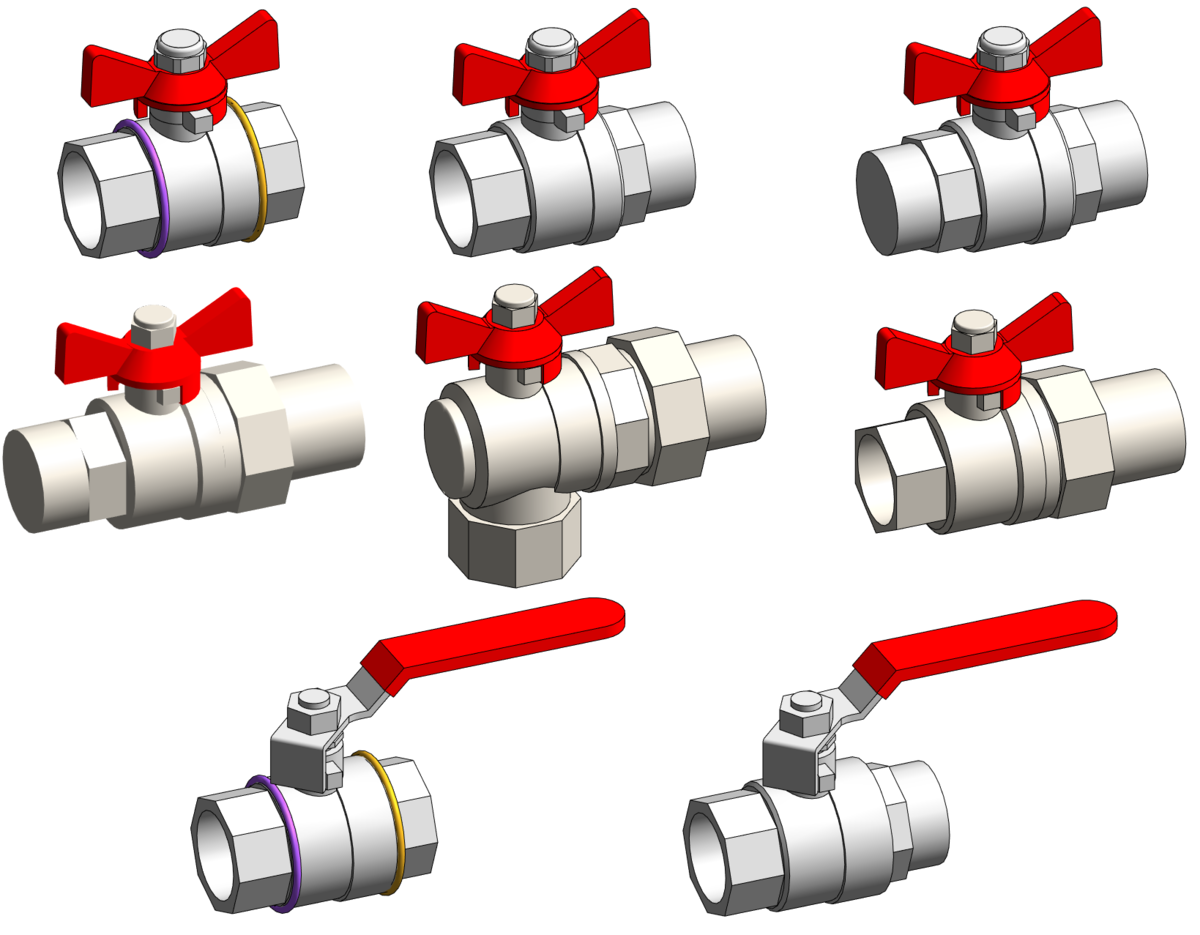 3d модели кранов шаровых. Блок шаровых кранов. Ручки для шаровых кранов. Компас 3d модель шарового крана. Смеситель Revit.